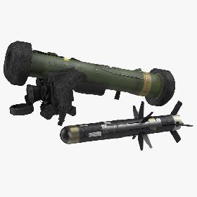 Anti Tank Missile FGM-148 Javelin Set